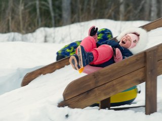 2018г. Установили детскую горку